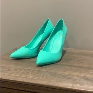 Turquoise Heels